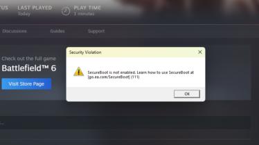 Battlefield 6 Beta Requires PC Gamers to Modify BIOS Settings