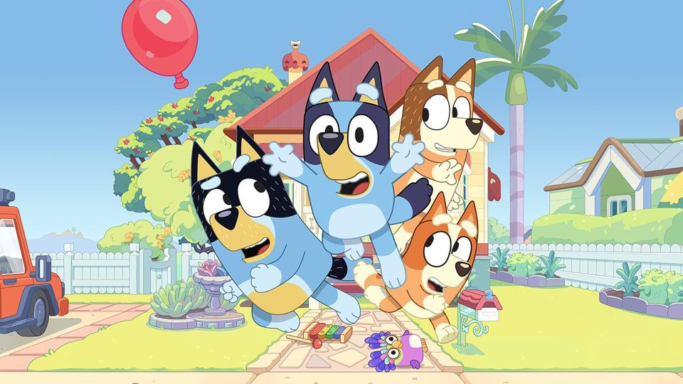 Bluey Dominates Streaming in 2025, Outshining Reacher and Squid Game