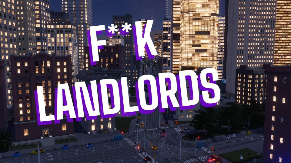 Cities Skylines 2 Solves High Rent by Deleting Landlords