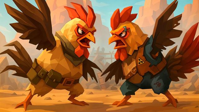 Cluckin' Fun: 8-Player Party Game Where You Are Chickens