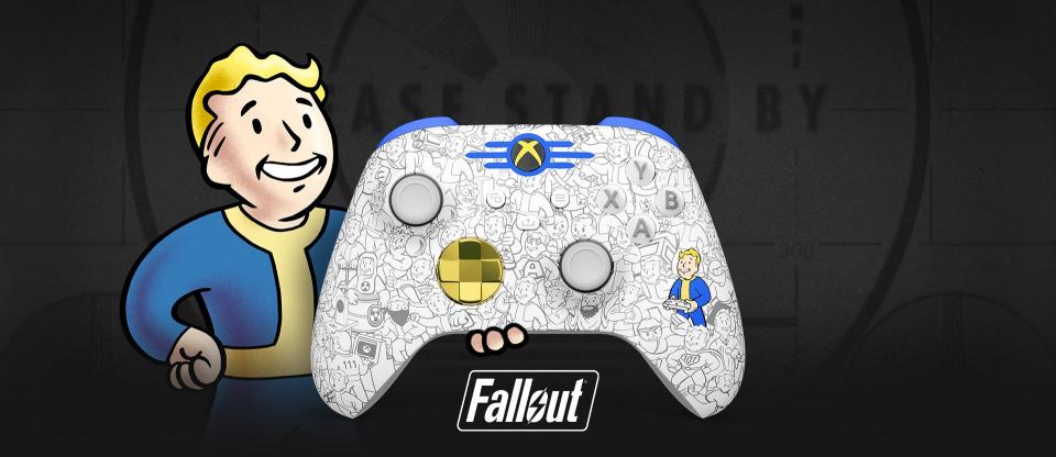 Create Your Own Official Fallout-Themed Xbox Controller with Vault Boy, Brotherhood of Steel, and More Now Available for Wastelanders