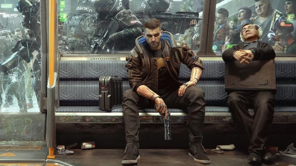 Cyberpunk 2077's 2.1 patch activates metro system