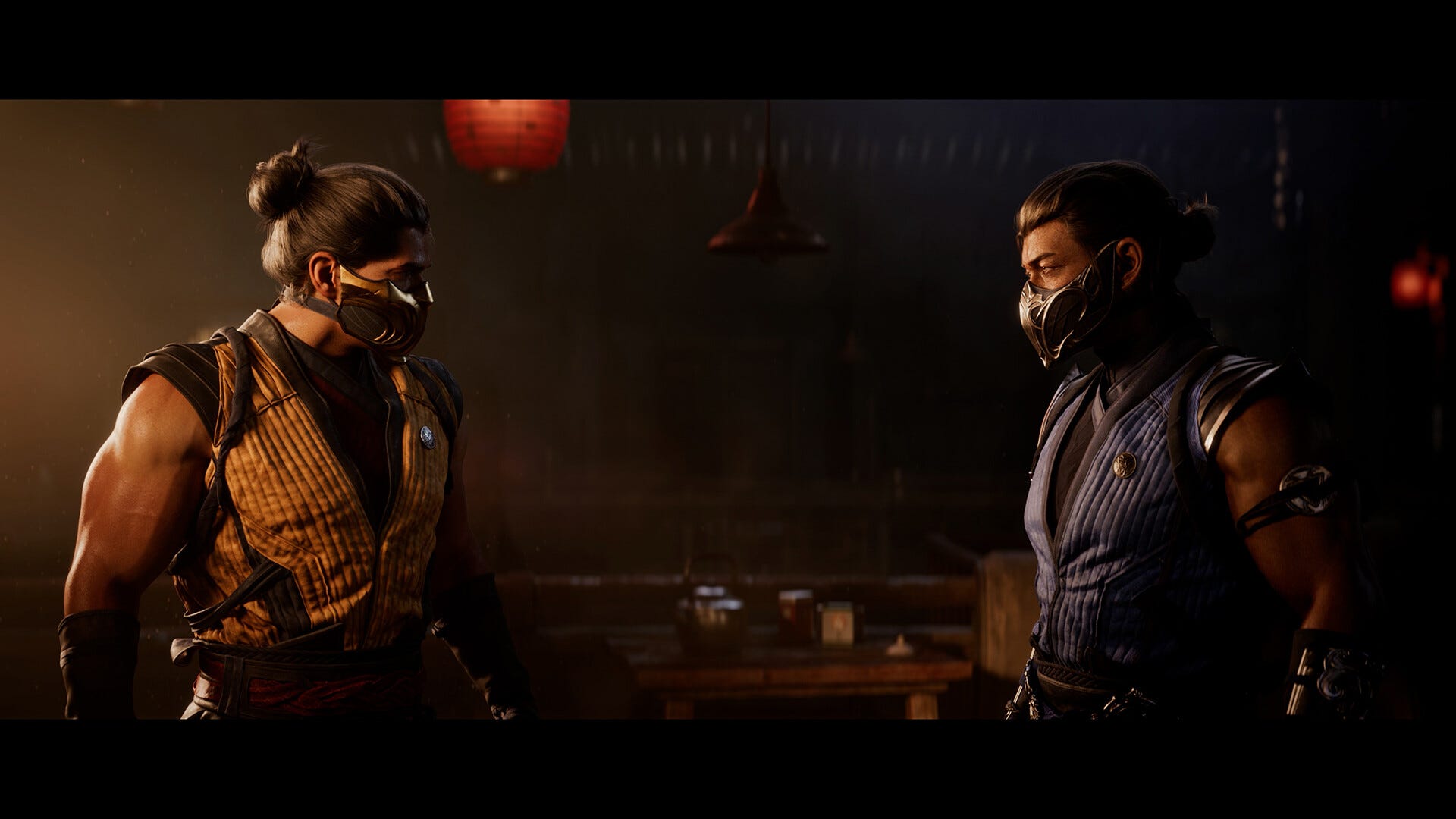 Daisuke Tsuji from Ghost of Tsushima plays Scorpion in Mortal Kombat 1