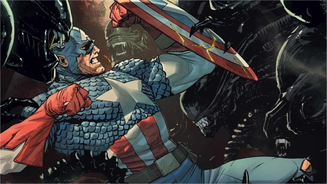 Disney Worlds Clash in Alien vs. Captain America at SDCC 2025