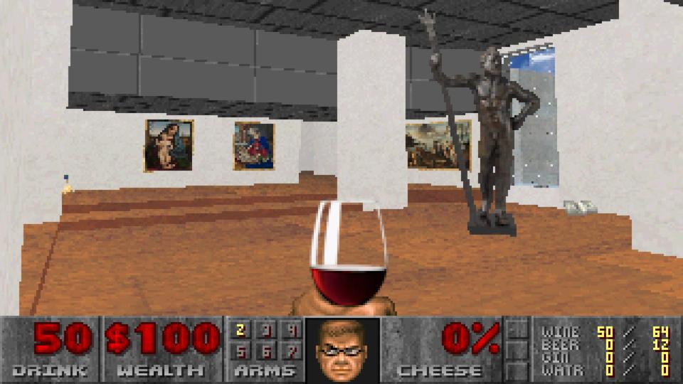 Doom: The Gallery Experience - Where Art Meets Hellish Laughter