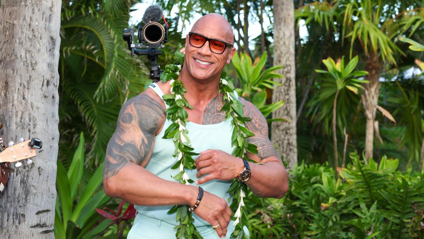 Dwayne Johnson Reveals Bodysuit for Live-Action Moana