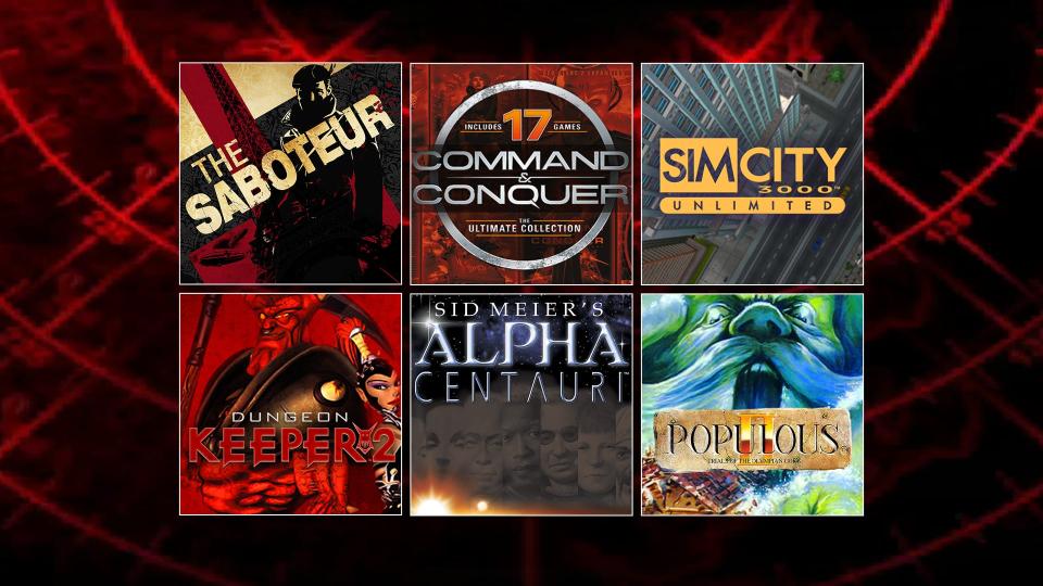 EA Drops Classic PC Titles on Steam: Dungeon Keeper, Populous, Sim City 3000, The Saboteur, and More Now Available