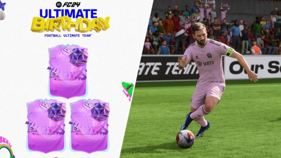 EA Sports FC 24 Celebrates 15 Years with Ultimate Birthday Cards and Outrageous Messi Pack Reactions