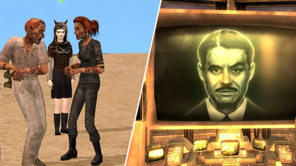 Fallout New Vegas Comes to The Sims 2: Poolside Shenanigans Await