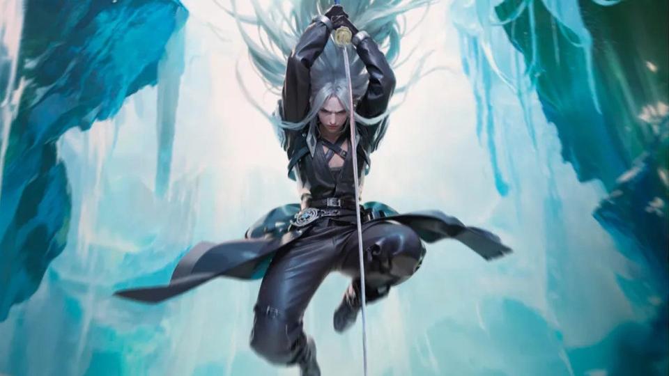 Final Fantasy Joins Magic: The Gathering—Sephiroth x Aerith Card