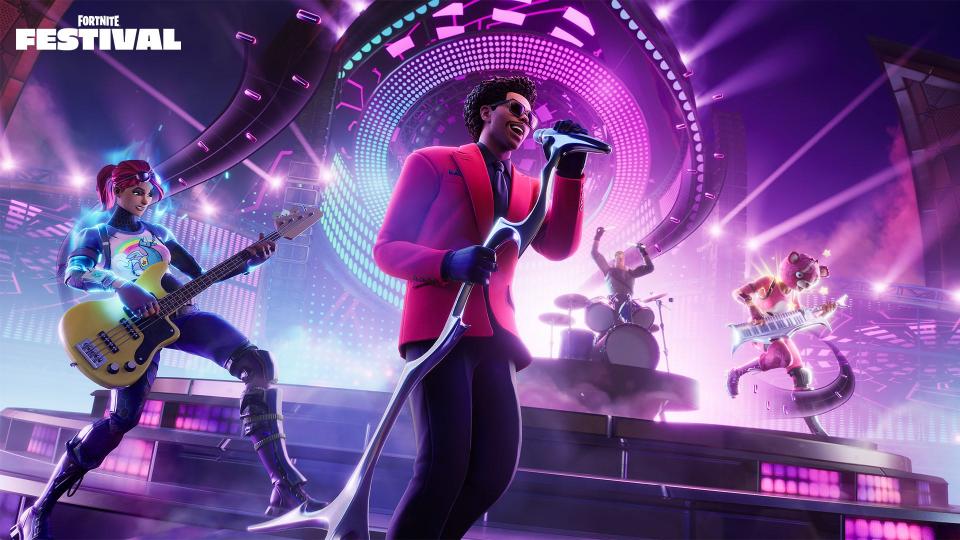 Fortnite festival revives your ancient Rock Band gear