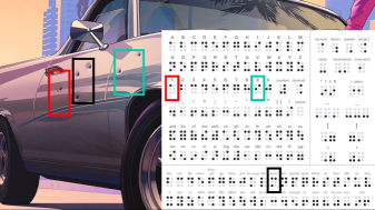 GTA 6 clues: fans spot bullet holes & braille