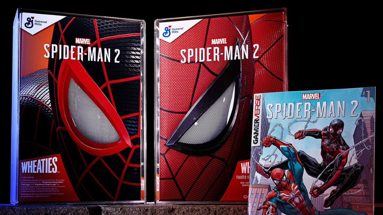 General Mills and Insomniac Games launch rare Spider-Man 2 Wheaties for $70