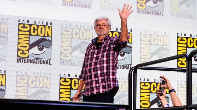 George Lucas Debuts at SDCC 2025, Unveils Star Wars and Marvel Collectibles