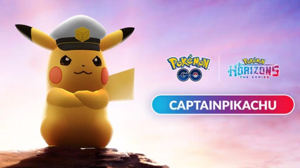 Grab CAPTAIN PIKACHU in Pokemon Go now