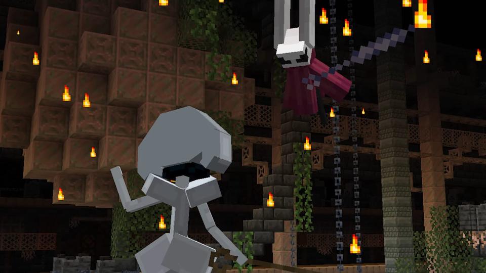 Hollow Knight: Silksong Recreated in Minecraft While You Wait