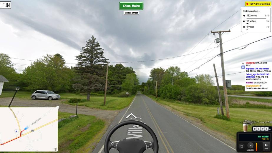 Internet Roadtrip Twitch Plays Pokémon sluit zich aan bij Google Maps plezier