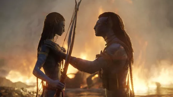 Jake and Neytiri unleash inner Rambo in Avatar sequel