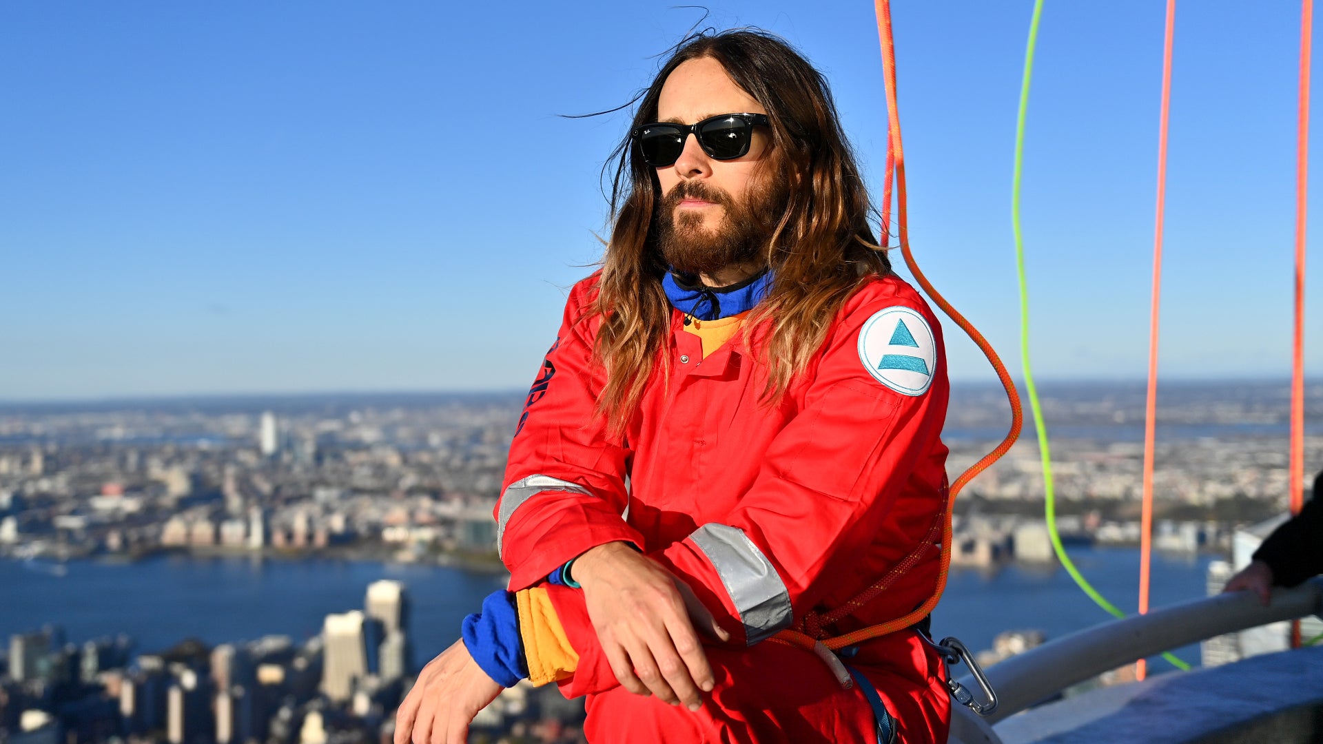 Jared Leto is 1st to legally climb Empire State Building