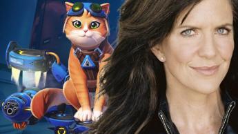 Jennifer Hale, Commander Shepard's voice, is Overwatch's Jetpack Cat