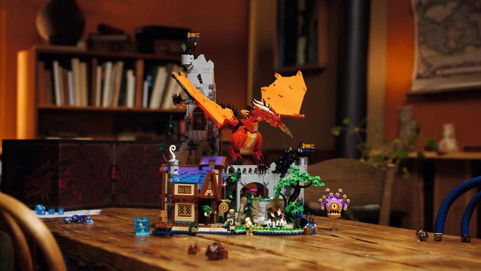 LEGO D&D Set: New Adventure with Dungeon & Dragon