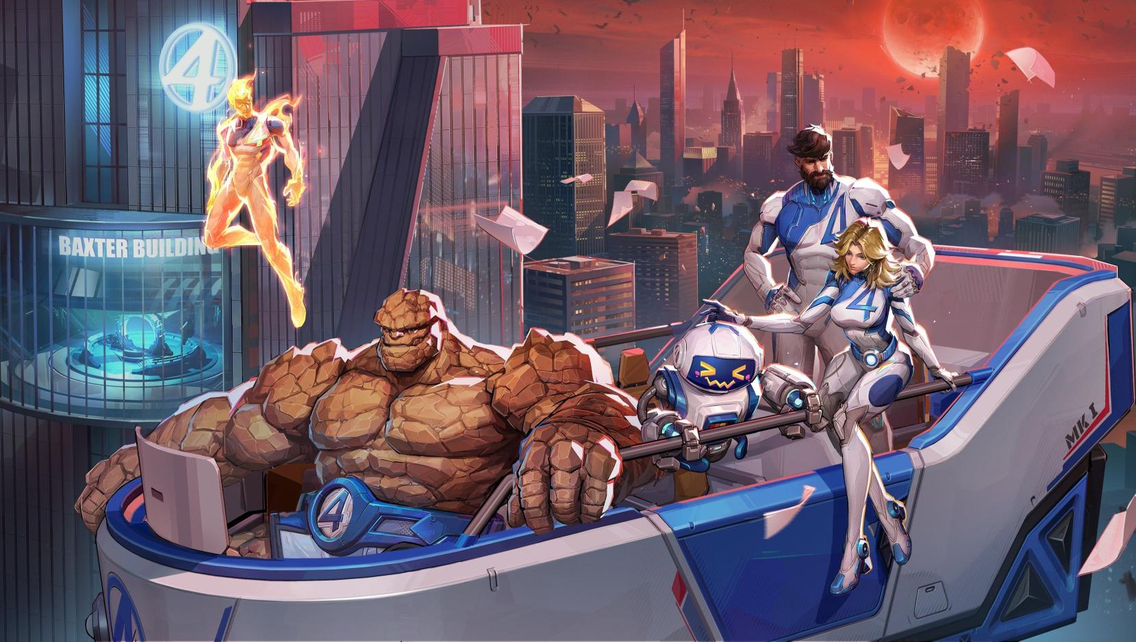 Marvel Rivals Reveals First Look at Fantastic Four