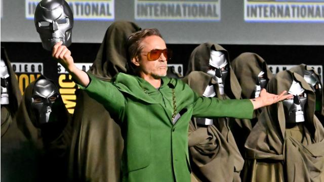 Marvel-fans verbijsterd: robert downey jr. is doctor doom op sdcc 2024