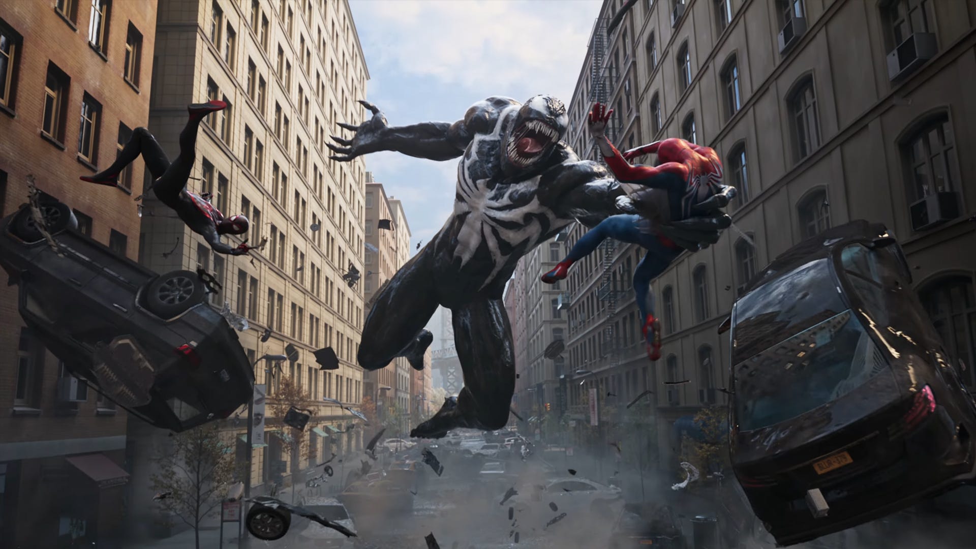 Marvels Spider-Man 2 cinematic trailer beautifully showcases Venom