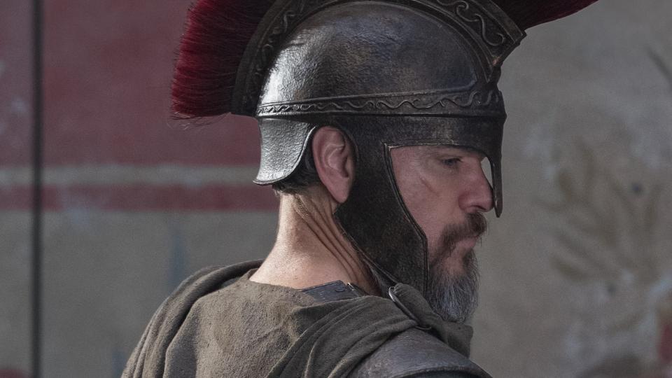 Matt Damon Channels Ancient Greek Soldier in Nolan