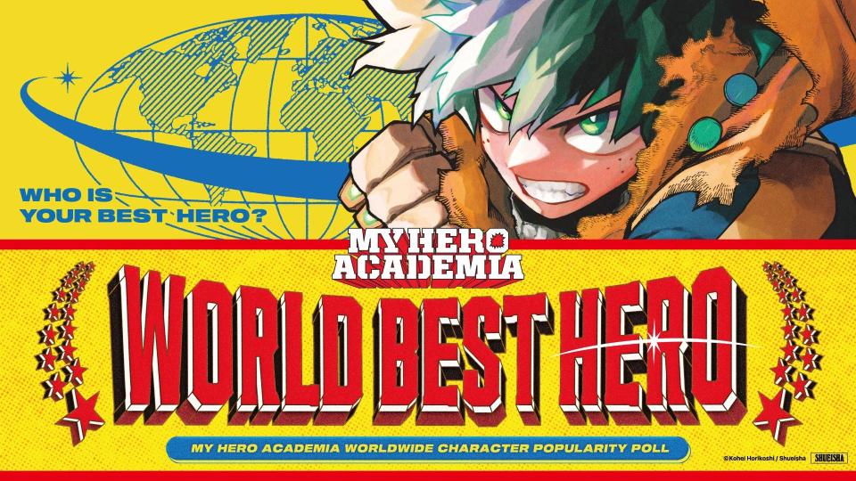 My Hero Academia Eindigt: Shonen Jump Vraagt Wie de Topheld is