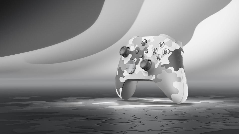 New Arctic Camo Xbox Controller Now Available Worldwide