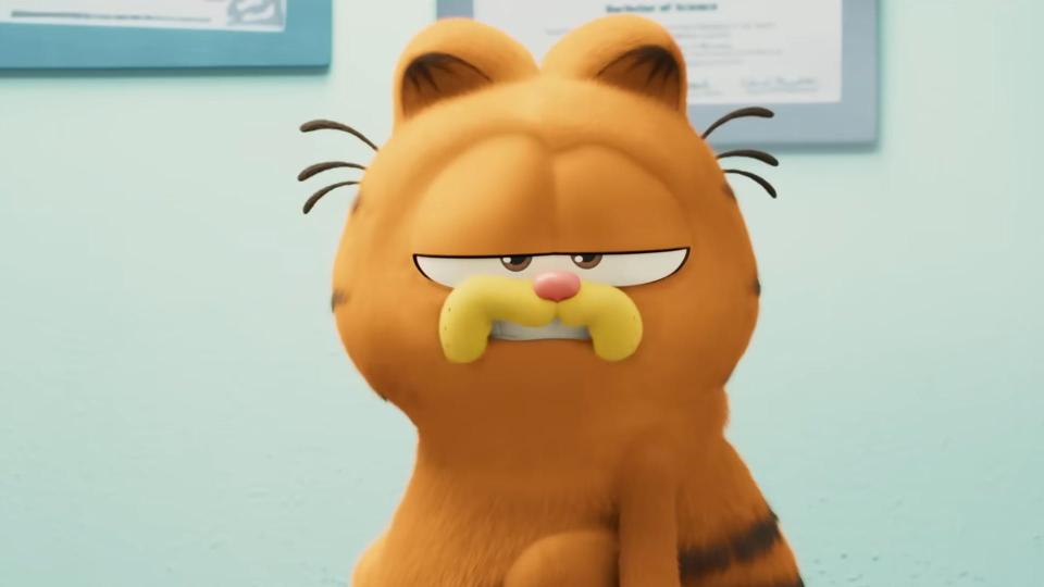 New Garfield Movie Trailer Falls Flat