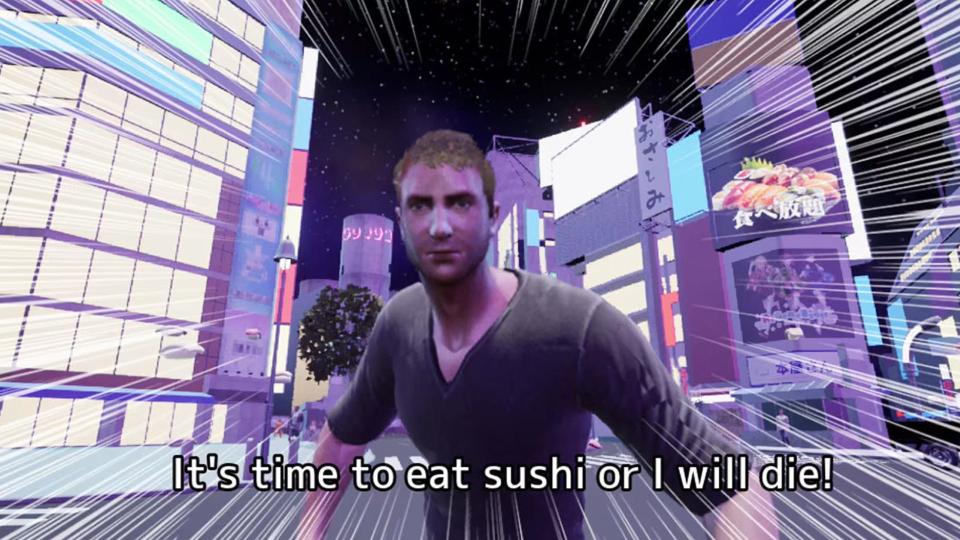 New Nintendo Switch Game: Man Dies Without Sushi