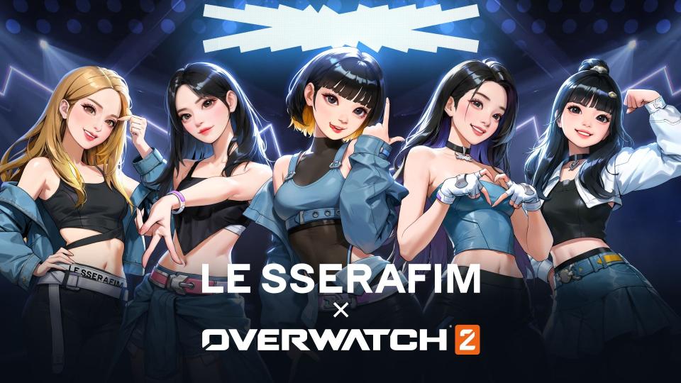 Next Partnership of Overwatch 2 is with K-Pop Band Le Sserafim
