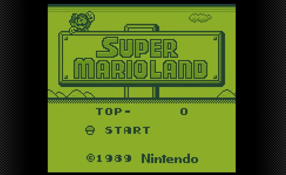 Nintendo Marks 35 Yrs of Game Boy with Super Mario Land on Switch Online
