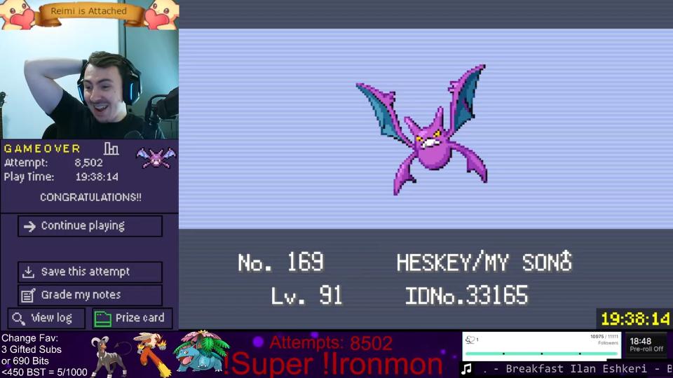Pokémon Fan Tackles Ultimate Challenge Run—And It’s Finally Beaten