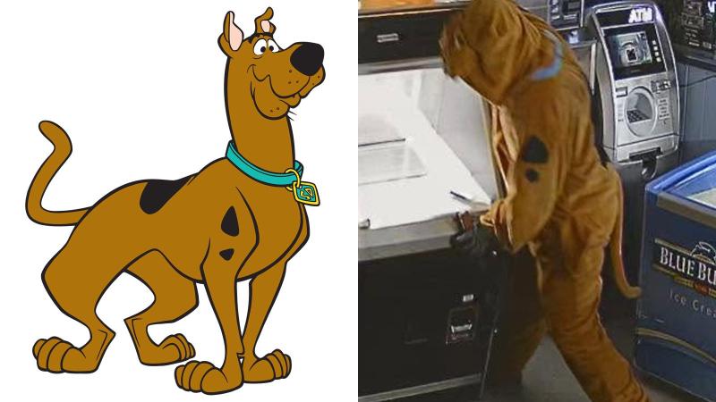 Police Search for Scooby-Doo as Shop Heist Unfolds
