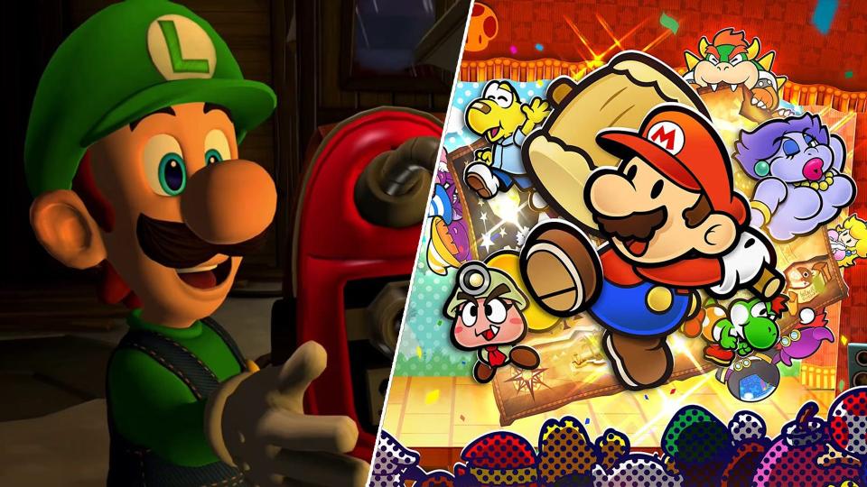 Release Dates Set for Paper Mario Remake & Luigi