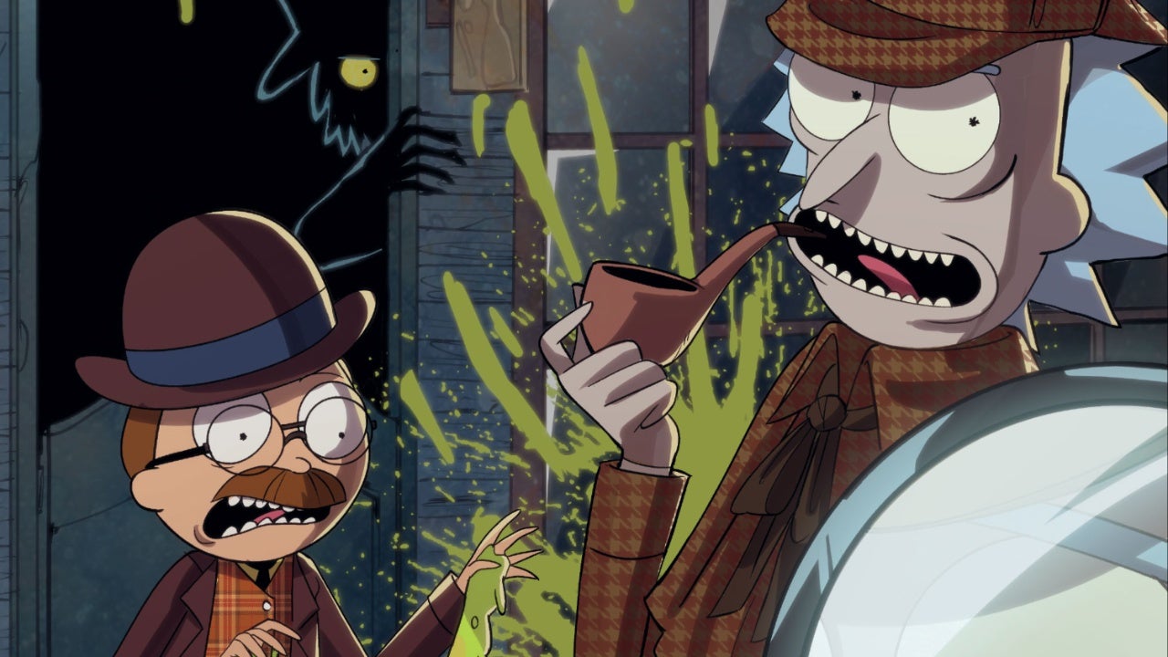 Rick and Morty take on Sherlock Holmes in the hilarious new 'Finals Week' comic - a must-read for fans