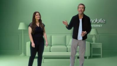 Ryan Reynolds Teams Up with Real Tilly Norwood for Mint Mobile Ad