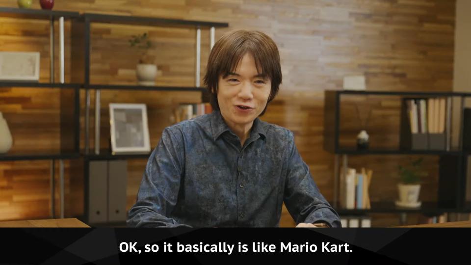Sakurai Compares Kirby Air Riders to Mario Kart in New Direct