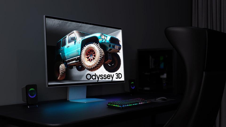 Samsung Unveils 3D Gaming Monitor Set for 2025 Release