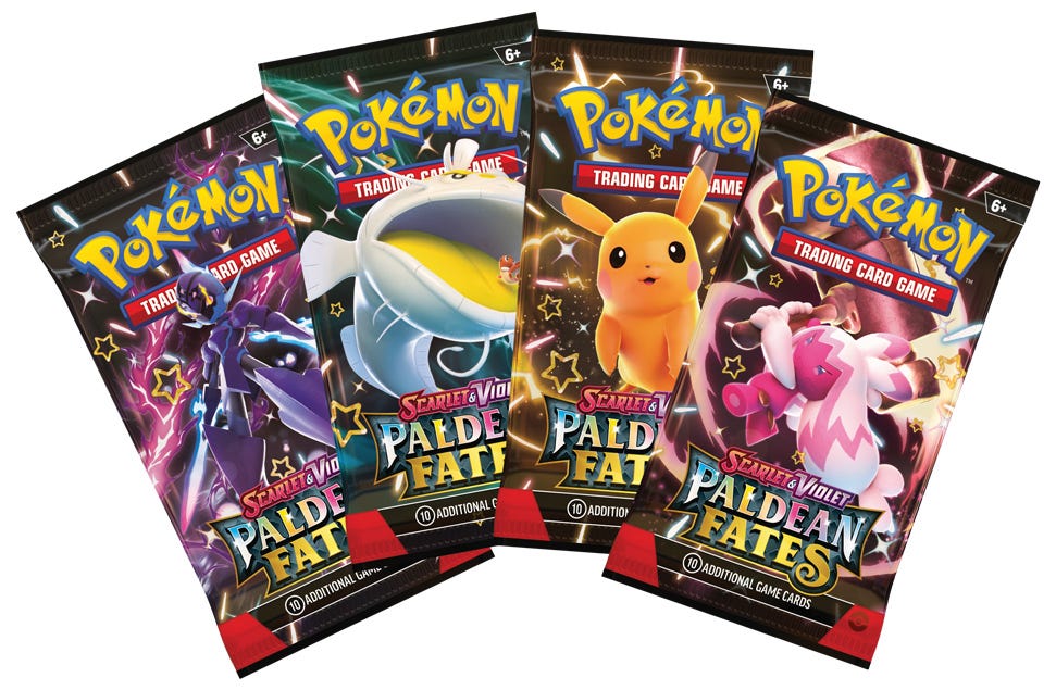 Shiny Pokémon return in Pokémon TCG: Scarlet & Violet - Paldean Fates expansion
