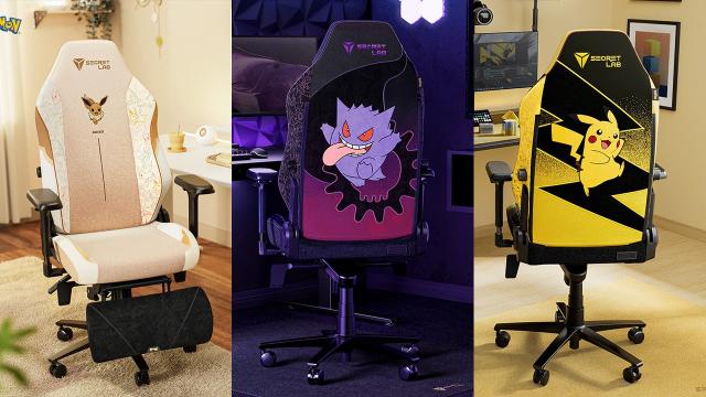 Show Off Your Favorite Pokémon on a Secretlab Gaming Chair