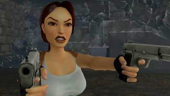 Sophie Turner's Lara Croft Unveiled With Dual Pistols