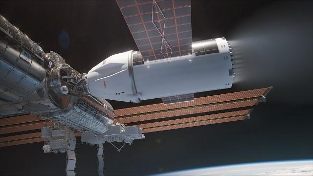 SpaceX is van plan om ISS te laten crashen met krachtigere Dragon-ruimtevaartuig