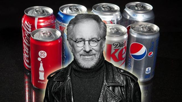 Spielberg maakt een Coca-Cola vs. Pepsi film—serieus