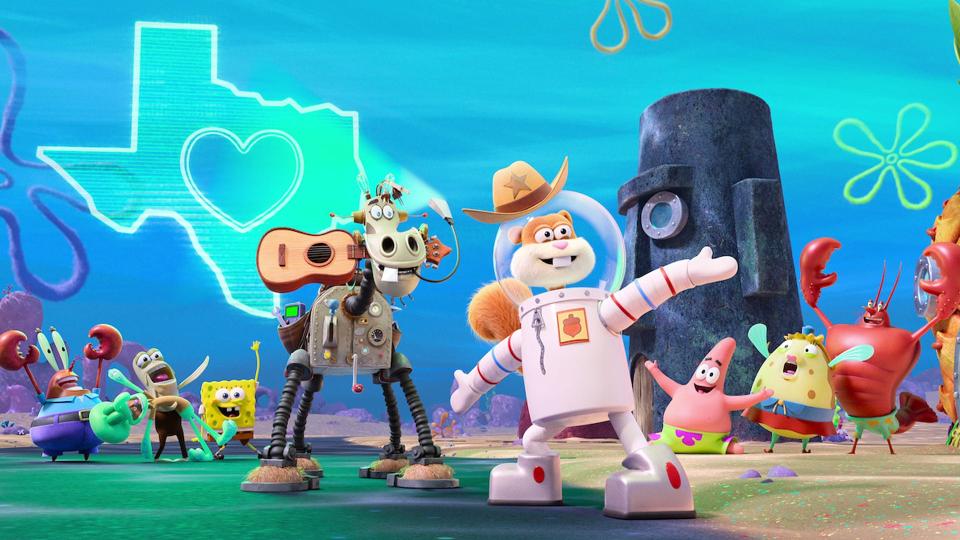 SpongeBob Replaced Sandy Cheeks Takes Lead in New Movie