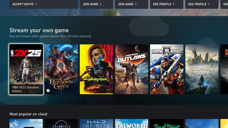 Stream Your Purchased Games with Xbox Cloud Gaming Now