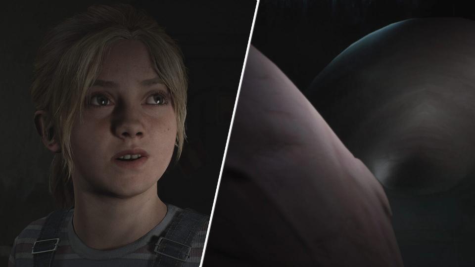 vastzitten in Silent Hill 2 Remake waarom niet spelen als een gigantische blob